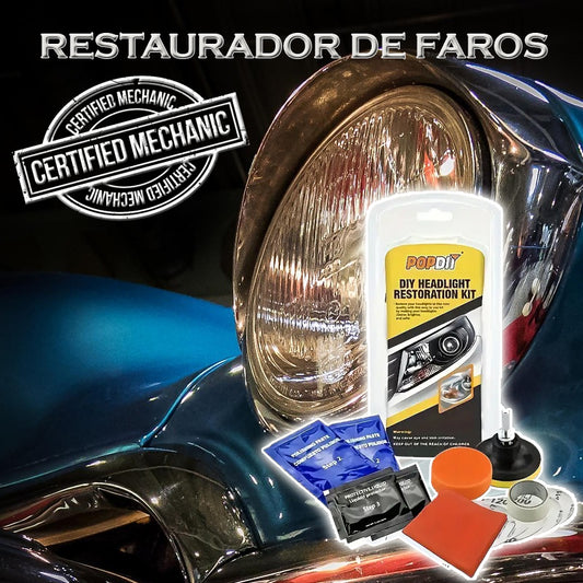 Restaurador de faros PROFESIONAL